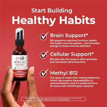 Vegan B12 Spray for Energy & Nervous System Support