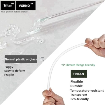 BPA Free Reusable Straws for Stanley Cup 20/14 OZ