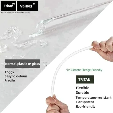 BPA Free Reusable Straws for Stanley Cup 20/14 OZ