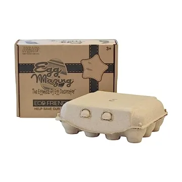 Eggmazing White Wooden Eggs for Fun Easter Decorating