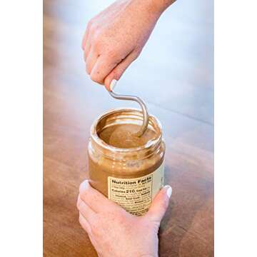 EZPB Peanut Butter Stirrer Multi-Size: Fits 26-30 oz Jars - Invented & 100% Made in USA