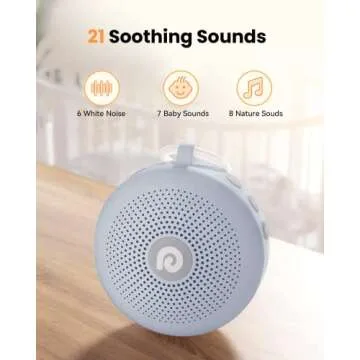 Dreamegg White Noise Machine | Sound Therapy Portable Device