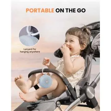 Dreamegg White Noise Machine | Sound Therapy Portable Device