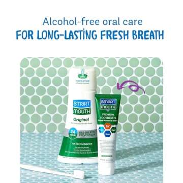 SmartMouth Toothpaste & Mouthwash Combo - Fresh Breath Solutions