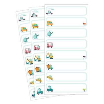 Bottle Labels, Write-On, Self-Laminating, Waterproof Kids Name Labels for Baby Bottles, Sippy Cup fo...