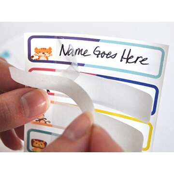 Bottle Labels, Write-On, Self-Laminating, Waterproof Kids Name Labels for Baby Bottles, Sippy Cup for Daycare School, Made in The USA, Dishwasher Safe (Transportation) Boy or Girl