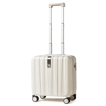 Hanke 16 Inch Underseat Carry on Luggage with Wheels,Small Hard Shell Suitcases for Weekender,Tsa Ap...