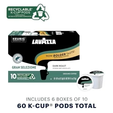 Lavazza 100% Arabica K-Cup Pods - Dark Roast