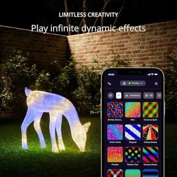 Twinkly Reindeers Doe - Mappable Outdoor LED Christmas Light