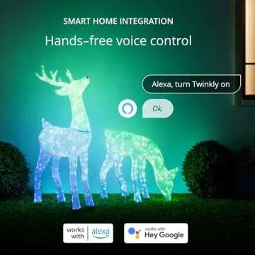 Twinkly Reindeers Doe - Mappable Outdoor LED Christmas Light