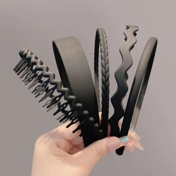 Xiaocao8 5PCS Non Slip Headbands for Women & Girls