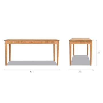 Dumont Modern Farmhouse Writing Desk for Stylish Offices