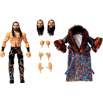 WWE Seth Rollins Action Figure with Articulation & Detail