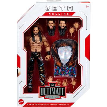 WWE Seth Rollins Action Figure with Articulation & Detail