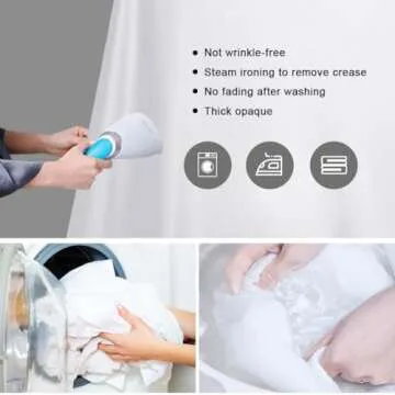 LCUIRC 10X12ft White Backdrop for Photography, White Background for Photography Polyester White Screen for Product Protrait Photoshoot or Parties Decoration