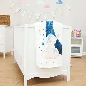 Luka & Lily Baby Milestone Blanket - Ultra Soft Fleece Monthly Milestone Blanket for Baby Girl and B...