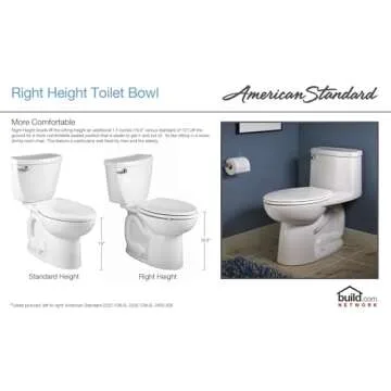 American Standard Cadet PRO 14" Rough-In Toilet - Efficient & Compact