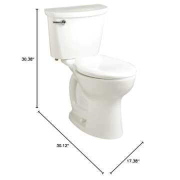 American Standard Cadet PRO 14" Rough-In Toilet - Efficient & Compact