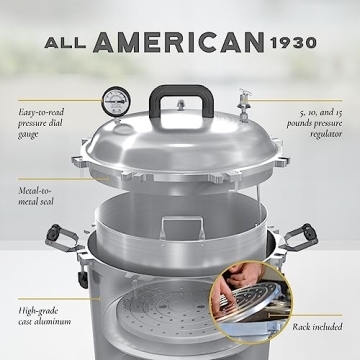 All American 1930 1941X Sterilizer - Non-Electric & Efficient