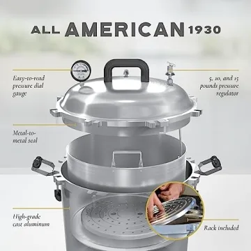 All American 1930 1941X Sterilizer - Non-Electric & Efficient