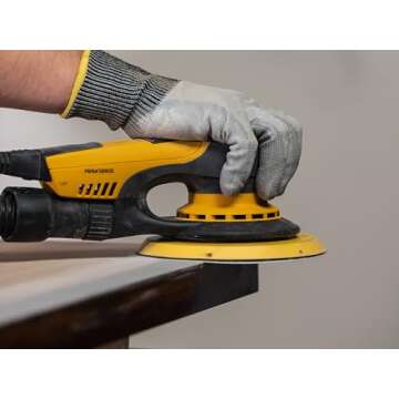 Mirka DEROS 650X CV Direct Electric Random Orbital Sander with Case / 6 inch / 5mm orbit/Dust-free sanding / MID65020CAUS