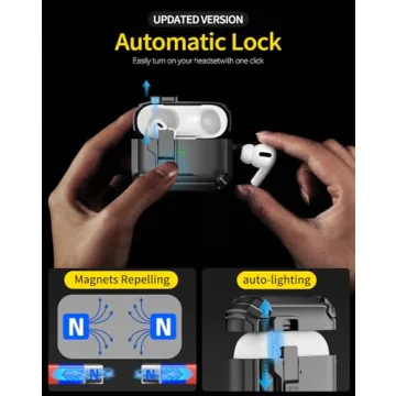 Stylish AirPods Pro Case with Phone Stand & Cleaning Kit