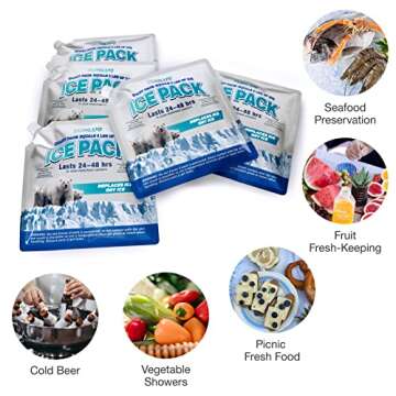 Long Lasting SUNLUG Cooler Ice Packs for Every Occasion