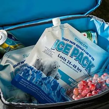 Long Lasting SUNLUG Cooler Ice Packs for Every Occasion