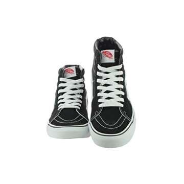 Vans Sk8-Hi Unisex Casual High-Top Skate Shoes Black/White/Black