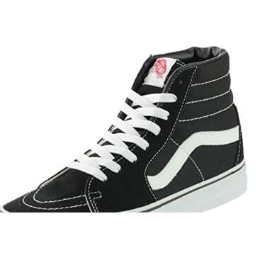 Vans Sk8-Hi Unisex Casual High-Top Skate Shoes Black/White/Black