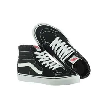 Vans Sk8-Hi Unisex Casual High-Top Skate Shoes Black/White/Black