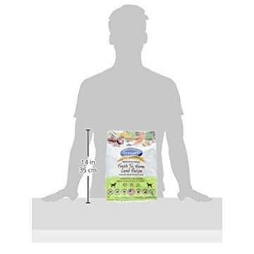 Stewart Raw Naturals Freeze Dried Dog Food Grain Free Made in USA with Lamb, Fruits, & Vegetables for Fresh to Home All Natural Recipe, 24 oz.