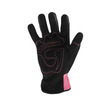 Ironclad Tuff Chix Women's Work Gloves TCX, Designed for Women's Hands, Performance Fit, Durable, Ma...