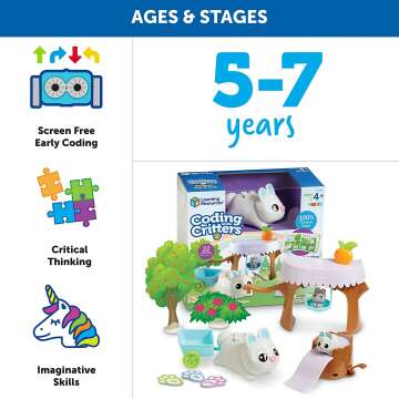 Coding Critters Bopper - 22 Piece Screen-Free Toy