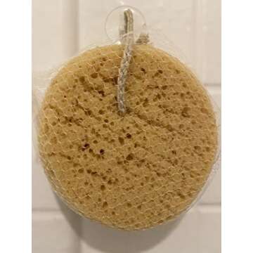 Foam Bath Sponge, Cleanses, Stimulates and Renews Skin