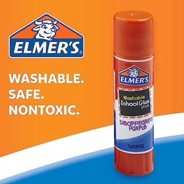 Elmer's Disappearing Purple Glue Sticks - 4 Pack