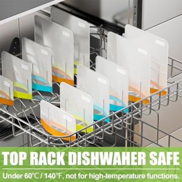 Eco-Friendly Reusable Food Storage Bags - Leakproof & Freezer Safe