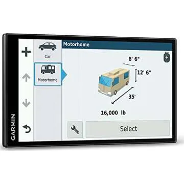 Garmin RV 770 NA LMT-S RV Dedicated GPS Navigator Essential Camping Accessory Bundle includes Car Charger, Cleaning Cloth, Screen Protectors, Hardshell Case and Bamboo Stylus Mini