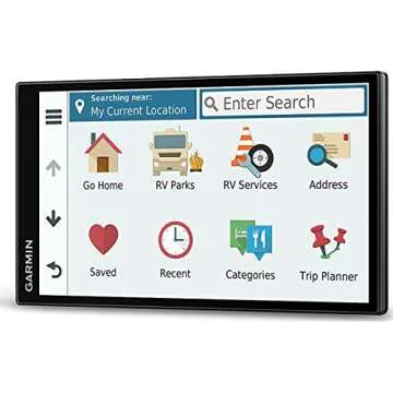 Garmin RV 770 NA LMT-S RV Dedicated GPS Navigator Essential Camping Accessory Bundle includes Car Charger, Cleaning Cloth, Screen Protectors, Hardshell Case and Bamboo Stylus Mini