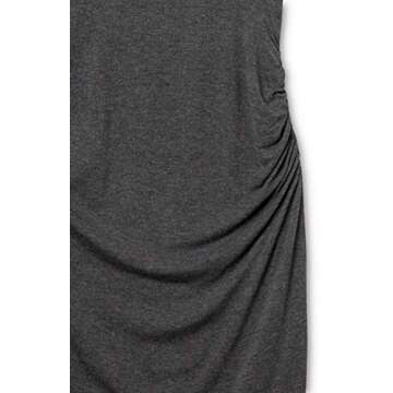 Amazon Essentials Women's Sleeveless Dress, Charcoal Heather, Medium