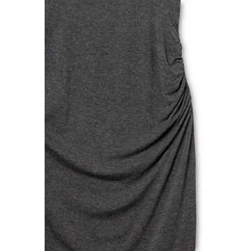 Amazon Essentials Women's Sleeveless Dress, Charcoal Heather, Medium