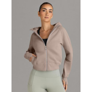 Trendy Queen Women’s Cozy Zip Up Hoodie - Stylish Comfort