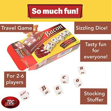 TDC Games Makin’ Bacon Dice Game - Fun for Everyone!