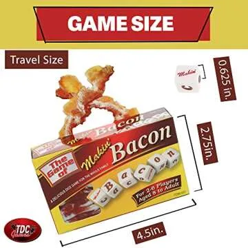 Fun TDC Games Makin’ Bacon Dice Game for All Ages