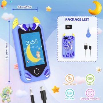 Kids Smart Phone for Fun Learning - Ages 3 to 6