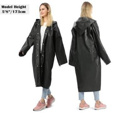Opret Waterproof Rain Poncho for Outdoor Activities