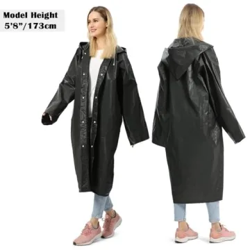 Opret Waterproof Rain Poncho for Outdoor Activities