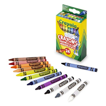 Classic Color Pack Crayons 24 Assorted Colors for Kids