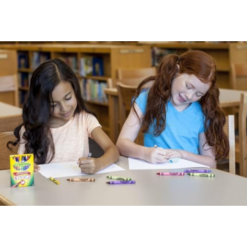 Classic Color Pack Crayons 24 Assorted Colors for Kids