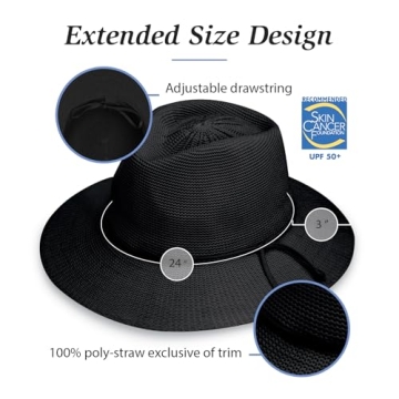 Stylish Women’s Victoria Fedora with UPF 50+ Protection